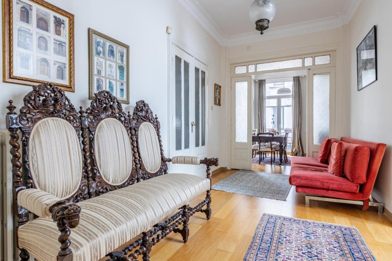 Apartmán Flat With Balcony And Bosphorus View In Beyoglu Istanbulská provincie Exteriér fotografie
